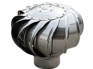 Stainless Steel Wind Powered Spiral Turbine Roof Turbo Ventilation Fans for Workshop