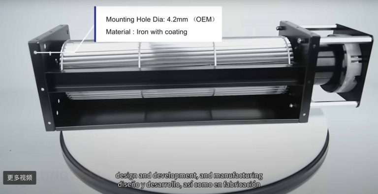 EC Cross Flow Fan for Air Curtains | Energy‑Saving Blower
