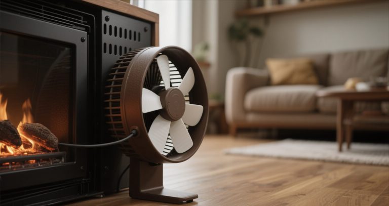 cross flow fan for electric fireplace heating