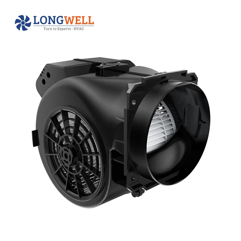 AC centrifugal fans are designed with optimized impellers and housings