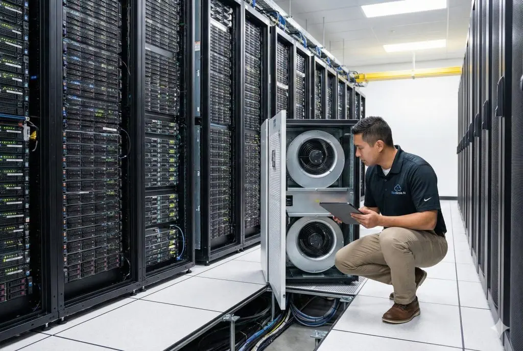 Server Room-Internet Company