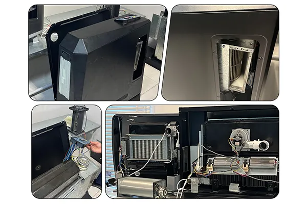 Specifications of Gas Heater Blower Assembly