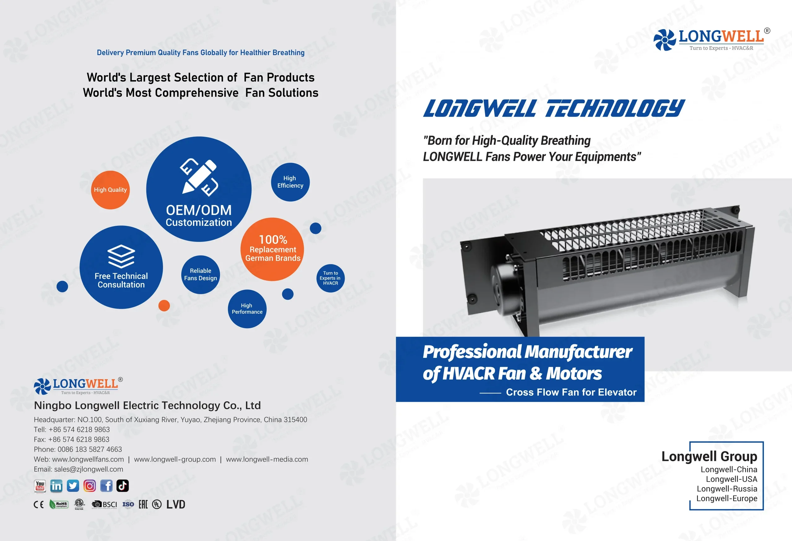 Cross Flow Fans