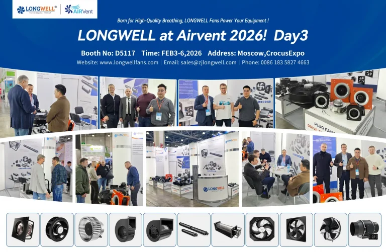 Exhibition Flash | Airvent Day2026 3: Full Product Line Firing on All Cylinders, LONGWELL Engaging in Deep Dialogue with Russian HVACR Market