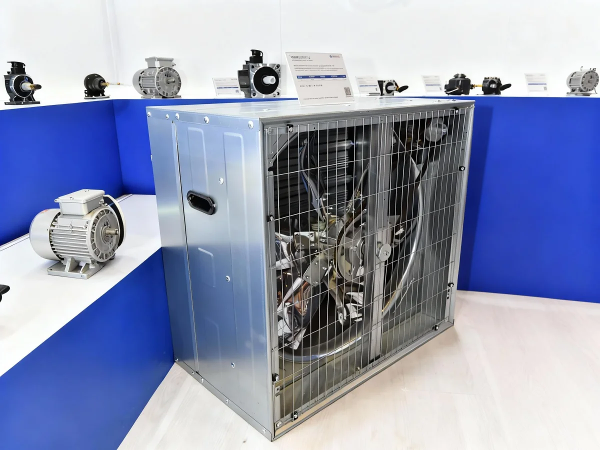 Longwell EC technology air conditioning fan unit and energy-efficient motors for EU export
