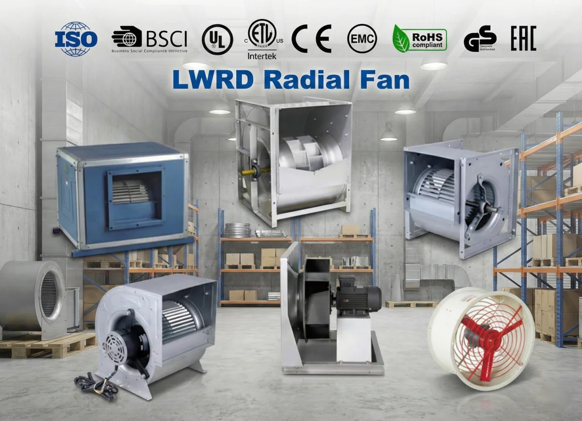 LWRD Radial Fans
