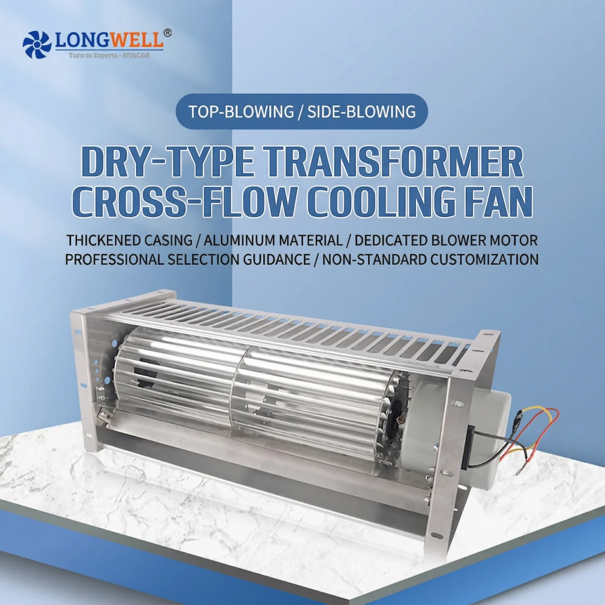 dry-type transformer cross flow cooling fan(1)