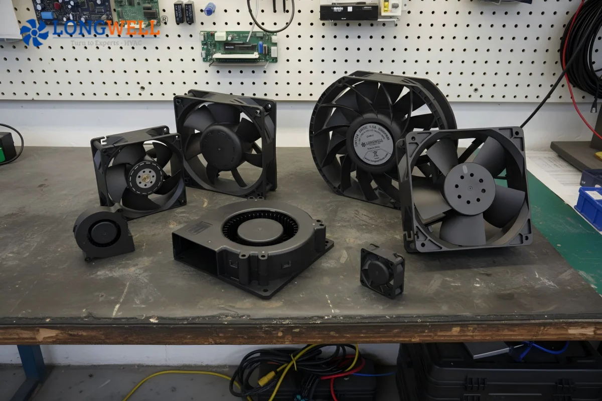 LONGWELL DC Axial Compact Fan