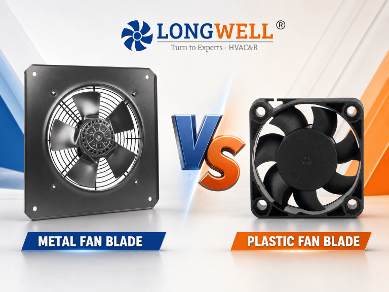 Metal Fan Blades vs. Plastic Fan Blades: How to Choose for Industrial Cooling?