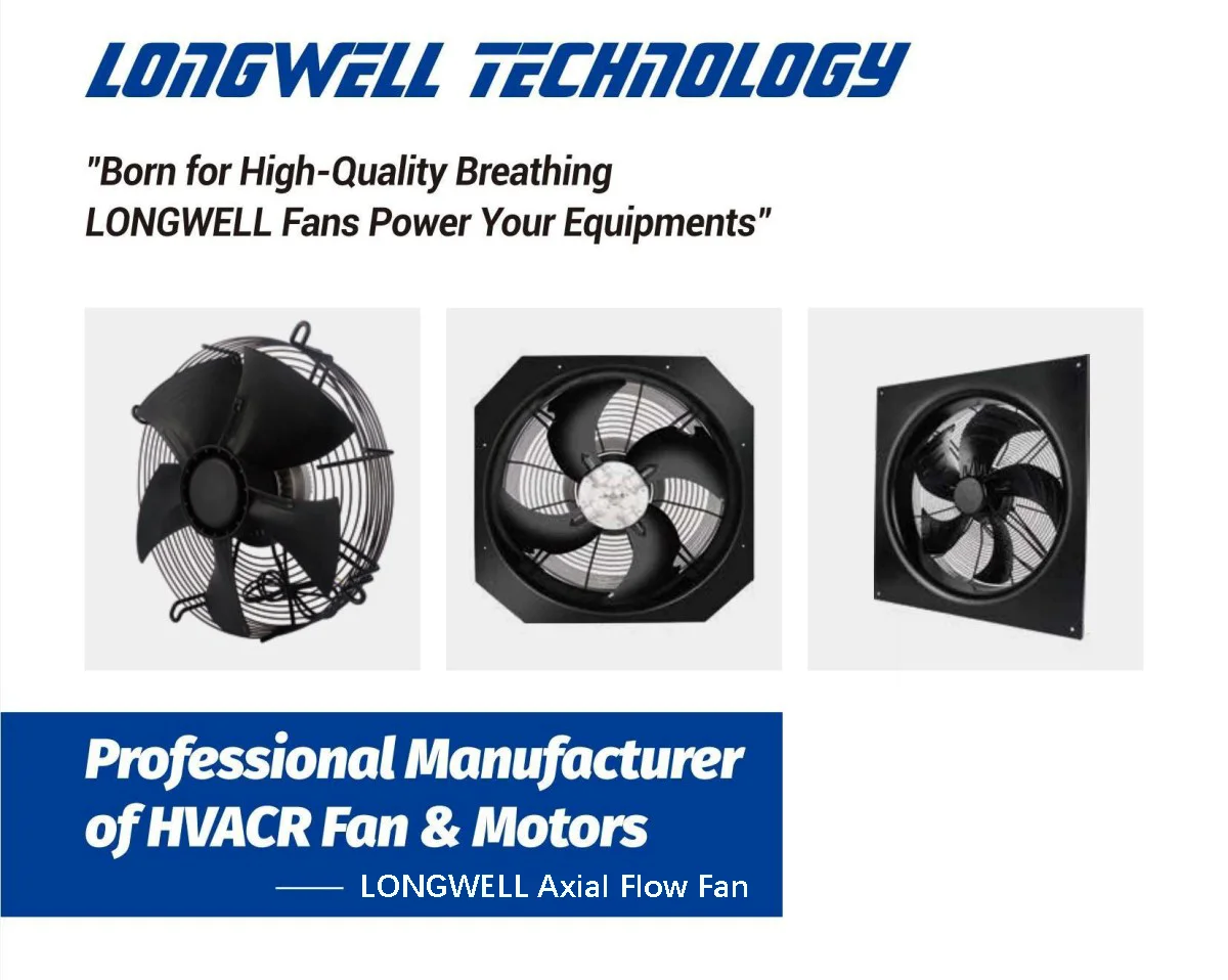 LONGWELL External Rotor Axial Fans for HVACR Systems