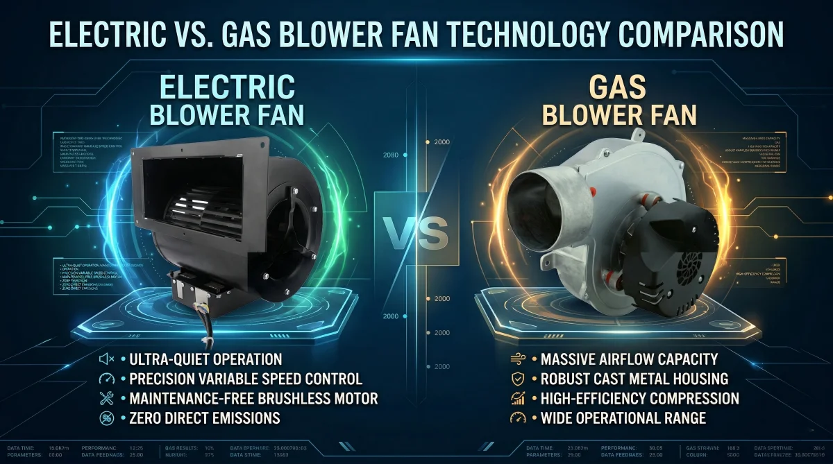 Electric blower vs. Gas blower