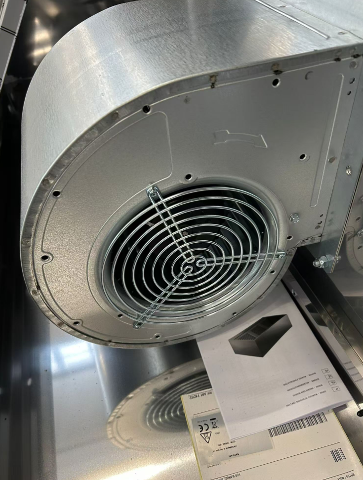 Drop-In Replacement for a 230V Double Inlet Centrifugal Blower