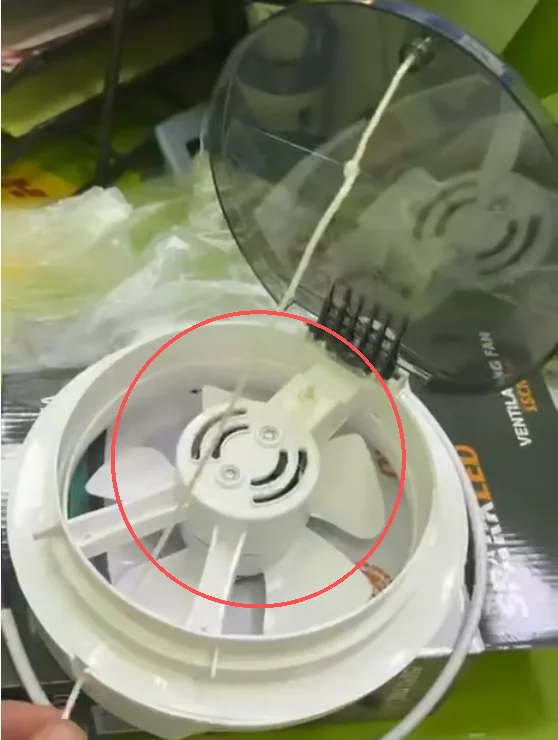Rear housing enclosing the conversion electronics