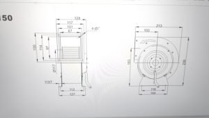 Sourcing a 380V Forward Centrifugal Fan for a 443 Pa System