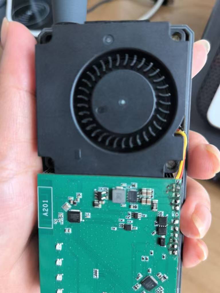 Compact Electronics Cooling with a 5V DC blower fan