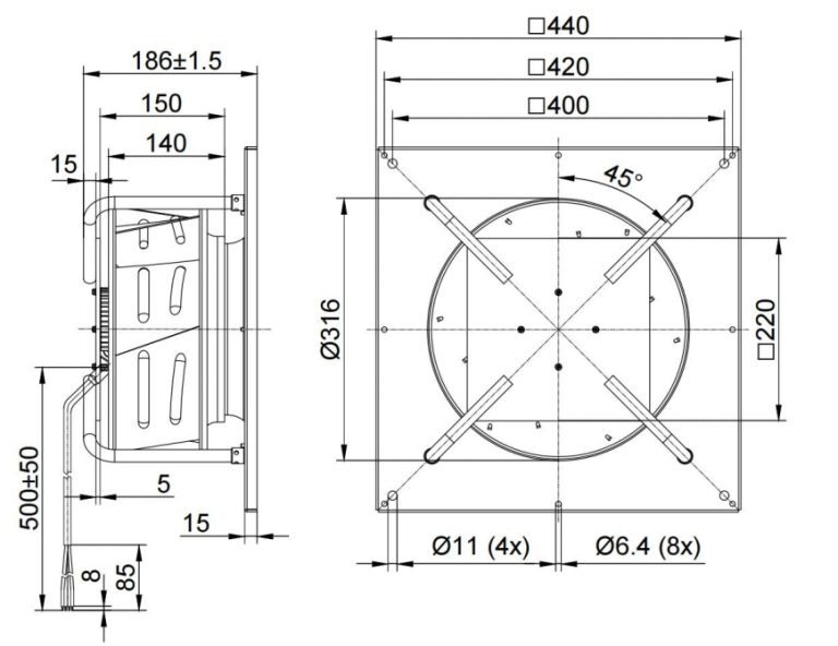 Battery System Cooling: Sourcing a 48V DC Centrifugal Fan