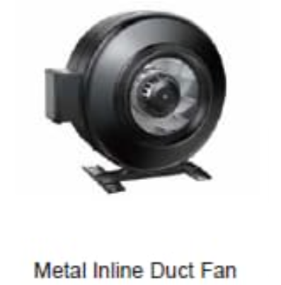 AC circular duct fans from 100mm to 315mm for commercial ventilation