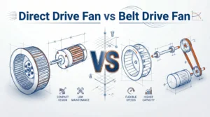 direct drive fan vs belt drive fan