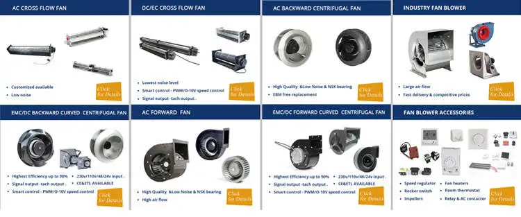  Plastic axial fan blades