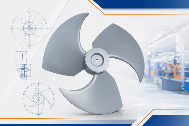 406-522mm LWA Series Axial Fan Blades for HVAC Condenser Units