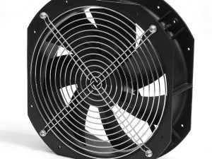 LONGWELL 250mm EC Axial Fan, Industrial Axial Ventilation Fan, 220V, Stainless Steel, for Cold Storage, Air Purifiers, HVAC Systems