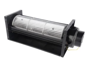 LONGWELL 110mm AC Tangential Cross Flow Fan Blower 230V 1/2/3 Speeds Ball/Sleeve Bearings Aluminum Alloy Blade for Oven Heating