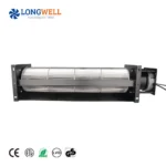 LONGWELL 12V~230V EC Cross Flow Fan Tangential Ventilator OEM Manufacturer 120mm 1236 CFM for HVAC System Air Curtain Wholesale