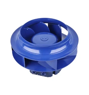 LONGWELL 180mm 280mm EC AC Plastic Radial Fan 253CFM Backward Centrifugal Fans with Ball Bearing for Ventilation and Cooling