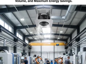 LONGWELL 190mm EC Backward Curved Centrifugal Fan, Industrial Centrifugal Blower, Aluminum Alloy, Low Noise, for Cold Storage