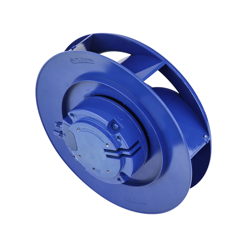 LONGWELL 220-240V 250mm High Efficiency AC EC Backward Curved Spiral Centrifugal Fan Duct Exhaust Fan