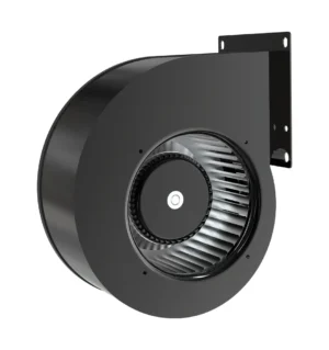 LONGWELL 250mm 230V EC Forward Curved Centrifugal Fan with Galvanized Steel Impeller and Housing for Air Purification Systems