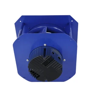LONGWELL 250mm 310mm EC Backward Curved Centrifugal Fan With Support Bracket EC Fan
