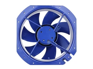 LONGWELL 250mm EC Axial Fan, Industrial Axial Ventilation Fan, 220V IP55 0–10V/PWM Control, PA66, PWM Control, for AHU, FFU, Data Center Cooling