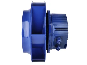 LONGWELL EC Backward Curved Centrifugal Fan, Industrial Centrifugal Blower, 230V, Stainless Steel, for AHU, FFU, Data Center Cooling