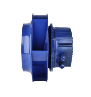 LONGWELL 280FLW AC EC 220V 230V Industrial Backward Big Airflow Metal Material Spray Dryer Paint Radical Centrifugal Fan Blower