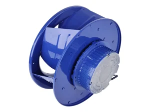 LONGWELL 355mm EC Backward Curved Centrifugal Fan, Industrial Centrifugal Blower, 230V, Stainless Steel, for AHU, FFU, Data Center Cooling
