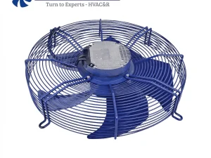 LONGWELL 450mm EC Axial Fan, Industrial Axial Ventilation Fan, 220V, PA66, for Boilers, Industrial Ventilation, AHU