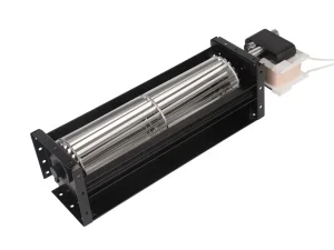 LONGWELL 50mm DC Cross Flow Fan, Tangential Blower Fan, 120V IP68, Aluminum Alloy, for AHU, FFU, Cold Storage
