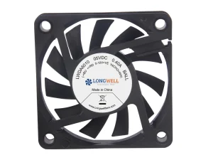 LONGWELL DC Axial Fan, Industrial Axial Ventilation Fan, 5V PWM Control, PWM Control, for Data Center Cooling, Control Cabinet Cooling, HVAC Systems