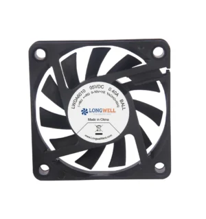 LONGWELL 60X60X10 2000-6500RPM DC Brushless Cooling PC Fan 12V PWM Speed Control Ball Bearing OEM/ODM Electric Axial Flow 2 Pin