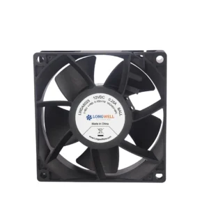 LONGWELL 80x80x25mm 3000RPM 14000RPM DC Cooling Fan OEM ODM IP56/IP68 12V/24V Industrial Automotive Server Use