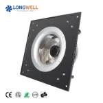 LONGWELL Centrifugal Fan 400mm 700W 230V Aluminum Alloy Impeller EC Low Noise High Volume Backward Blower Fan IP55 Exhaust