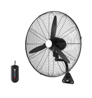 LONGWELL Commercial Industrial Electric Big Size Remote Control Wall Mount Oscillating Fan for Warehouse Home Factory