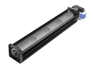 LONGWELL Cross Flow Fan 30mm-150mm 230V 2200RPM AC Motor High Power Tangential Fan Custom Air Conditioning Fan