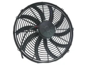LONGWELL DC Axial Condenser Cooling Fan 14 Inch Electric OEM/ODM Stainless Steel Blades 24V/12V for Bus Exhaust Ventilation