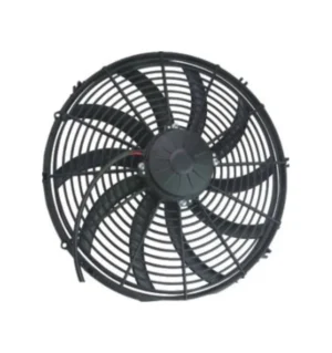 LONGWELL DC Axial Condenser Cooling Fan 14 Inch Electric OEM/ODM Stainless Steel Blades 24V/12V for Bus Exhaust Ventilation