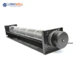 LONGWELL Dc Crossflow Fan Blower Centrifugal Fan 12V / 24V AC Motor , BLDC Motor 12v for Ventilation Adjustable Cross Flow Fan