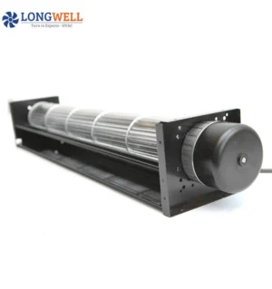 LONGWELL Dc Crossflow Fan Blower Centrifugal Fan 12V / 24V AC Motor , BLDC Motor 12v for Ventilation Adjustable Cross Flow Fan