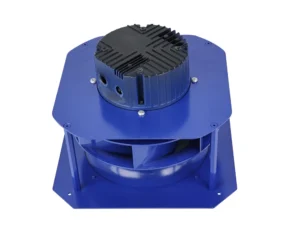 LONGWELL EC Backward Centrifugal Fans Fixed with Bracket Metal Panel Plastic Impeller Backward Centrifugal Fan Blower