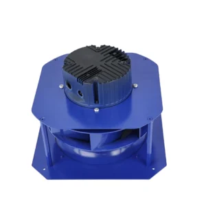 LONGWELL EC Backward Centrifugal Fans Fixed with Bracket Metal Panel Plastic Impeller Backward Centrifugal Fan Blower